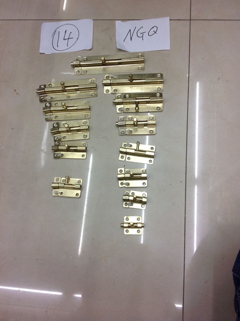 Color zinc bolt, stainless steel bolt, aluminum alloy bolt, iron bolt, gate bolt, absolute quality
