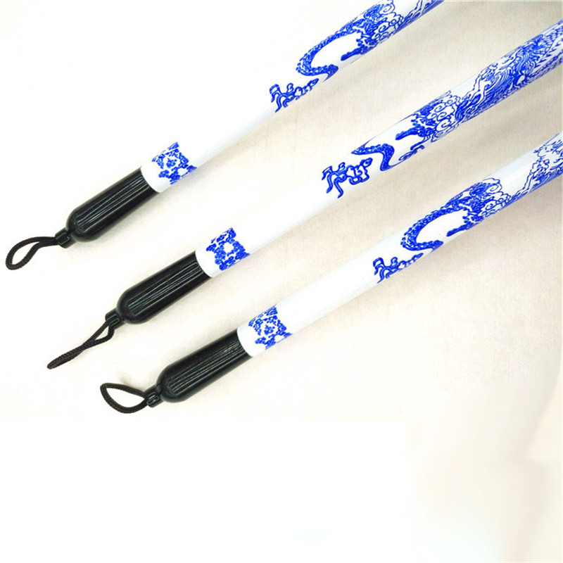 Factory direct sales: Sanjian blue and white porcelain, wolf-hair brush, regular script, clerical script, running script, traditional Chinese painting collection, national trend details Picture