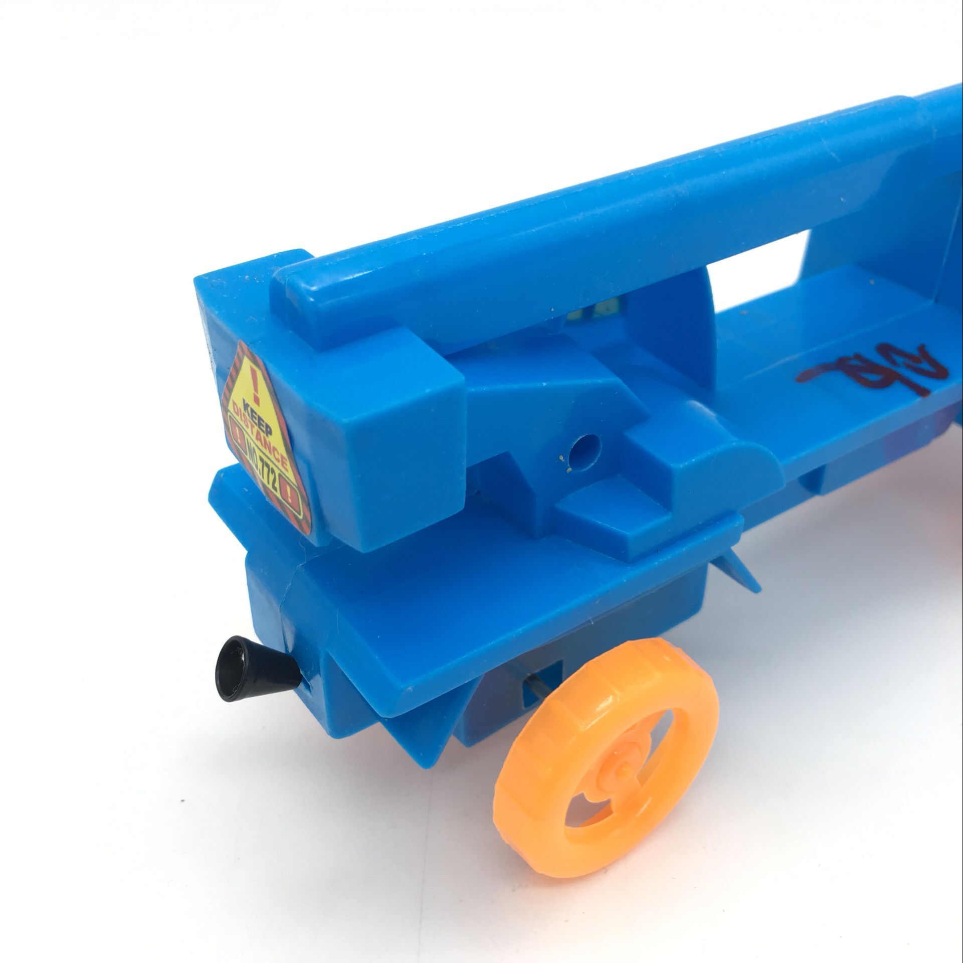 玩具吊车工程车 儿童拉线玩具 发条拉绳会动玩具细节图