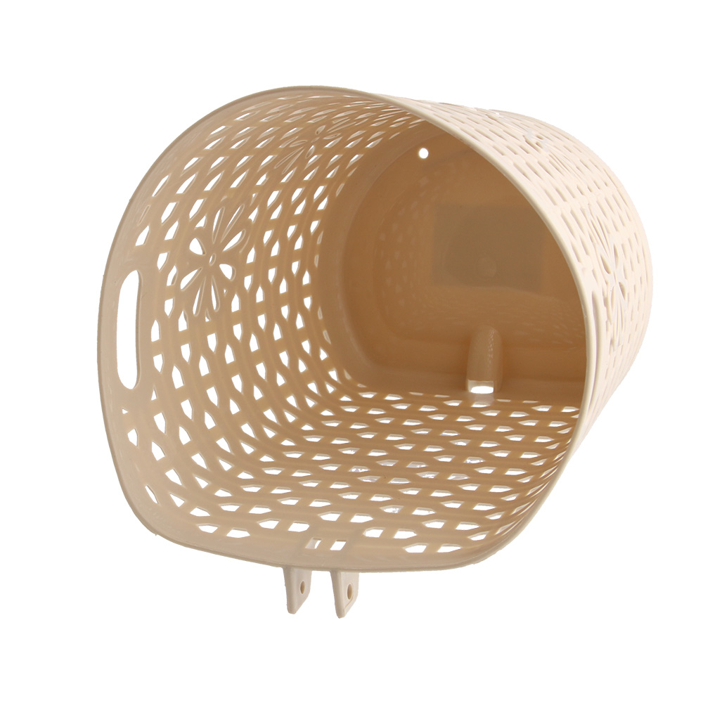 Kitchen hanging baskets, small hanging baskets, storage baskets, toilet rack baskets, plastic bathroom and toilet wall-mounted storage baskets Application Scenario