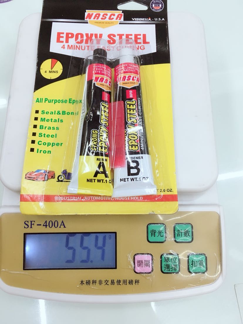 高粘度结构ab胶丙烯酸酯结构胶粘剂金属塑料环氧树脂ab胶细节图