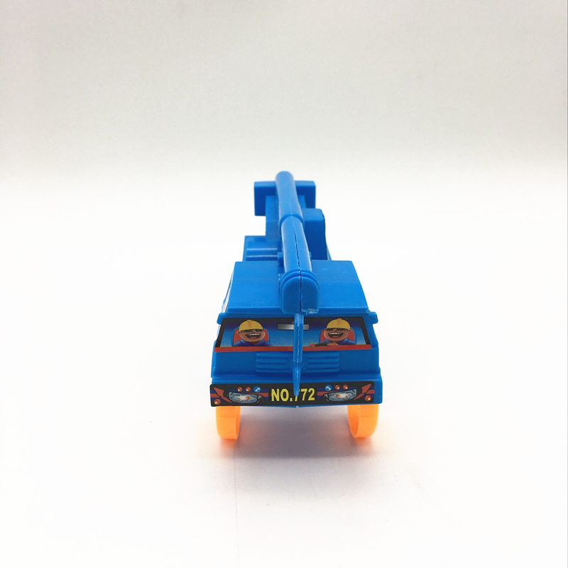 玩具吊车工程车 儿童拉线玩具 发条拉绳会动玩具