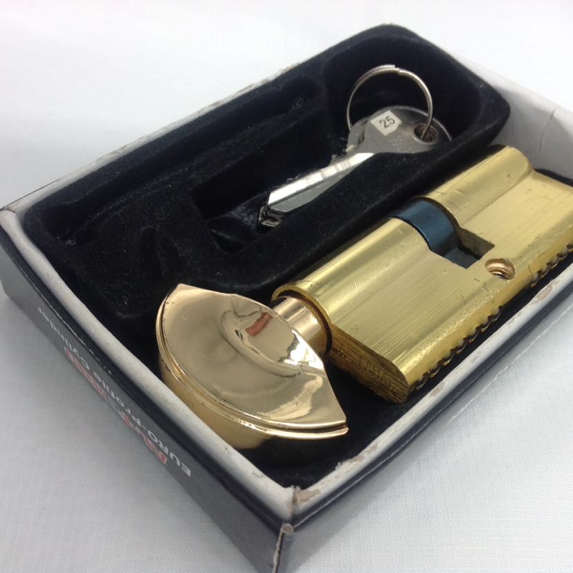 70 zinc alloy lock body fan knob single opening lock core can be customized keys