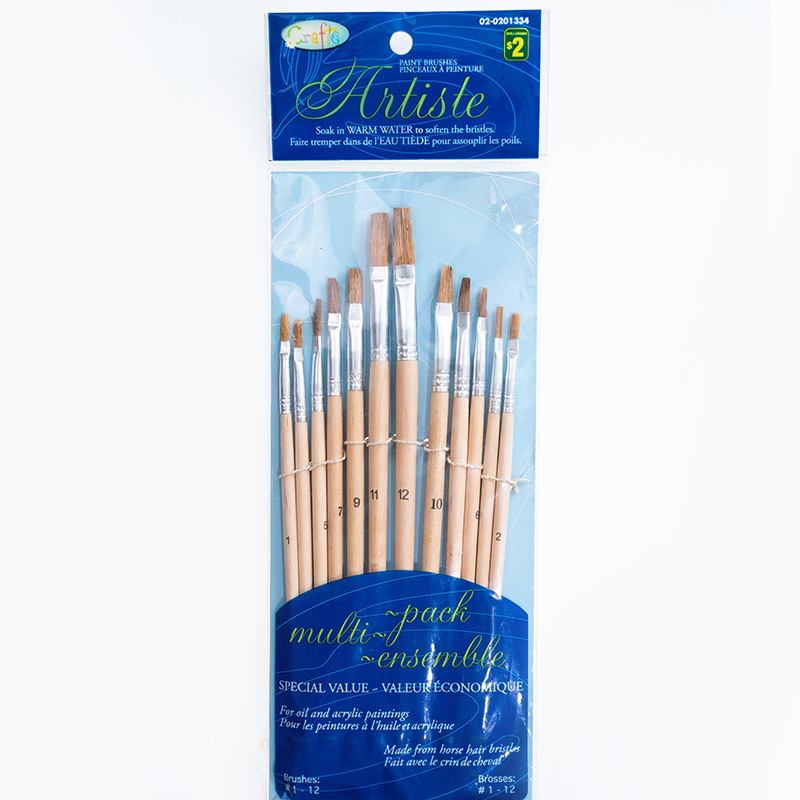 Gouache painting is directly supplied by the manufacturer. Wool student painting pens are supplied with 12 raw wood color brushes for gouache painting