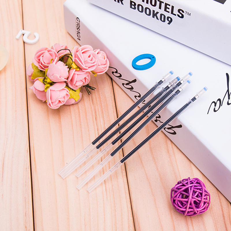 Study Stationery 0.5 Bullet full Needle refill Neutral Refill Black Red Blue details Picture