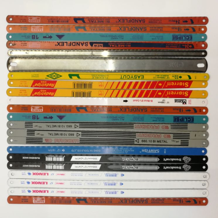 Hand-held saw blades, fish brand saw blades, hacksaw blades Specification image
