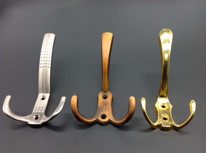 Aluminium alloy coat hook, imitation gold coat hook, all kinds of high quality coat hook