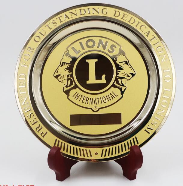Copper, award plate, plaque