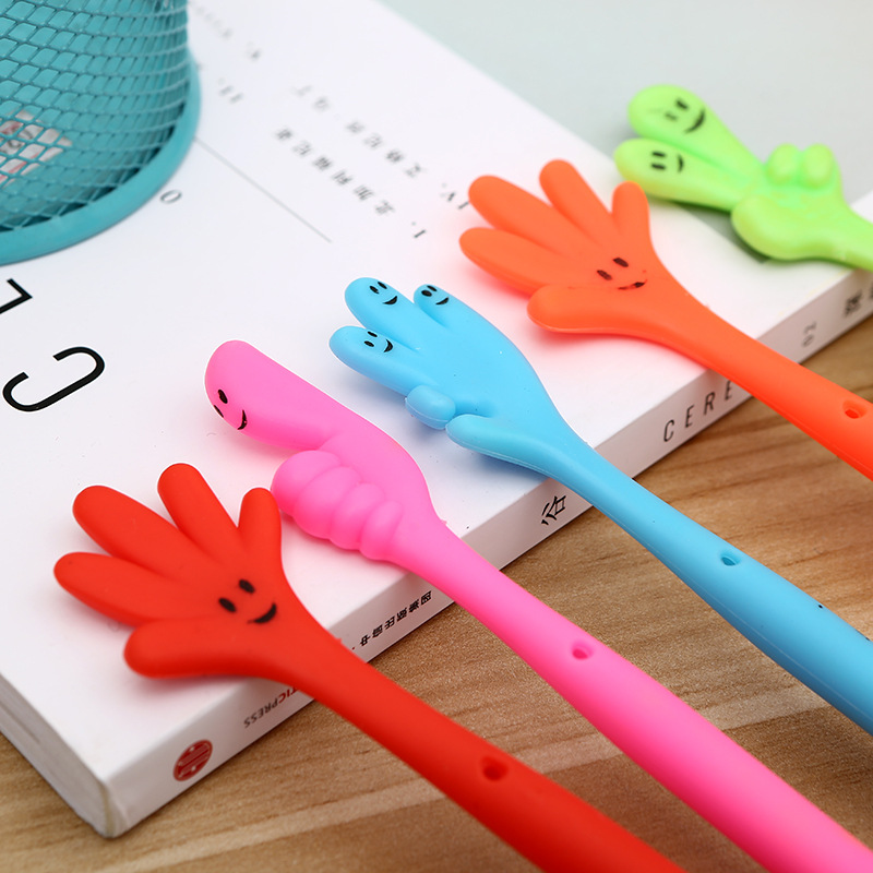 Wholesale of new Korean finger-creative student stationery, gel pens, office supplies and signature pens details Picture