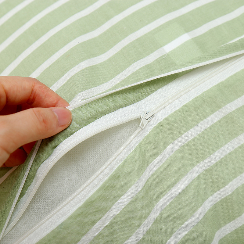 Foreign Trade 2018 New Plaid Pillow Case All Cotton Home Sofa Cushion Pillow Case Only Sets Without Core Pillowcase Application Scenario