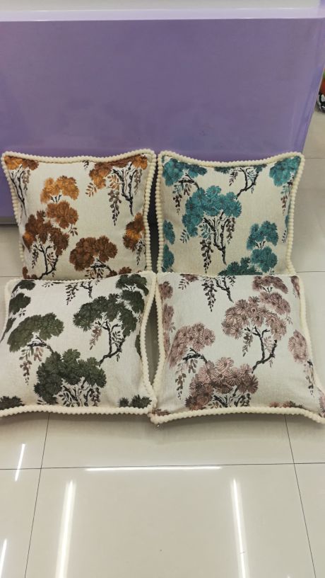Fashionable European-style Shinier home sofa, car hotel cushion, throw pillow, backrest, waist pillow, square pillowcase