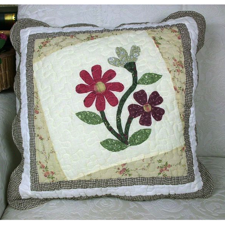 Korean Version Of Garden Cotton Quilted Pillow Cover Cushion Sofa Pillow Cushion Cover Manufacturers Direct Sales