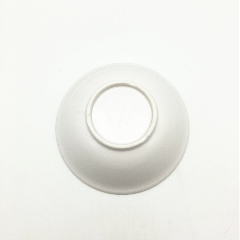 Porcelain imitation tableware bowls, white wide-mouthed bowls, rice bowls, porridge bowls, soup bowls, rice bowls Specification image