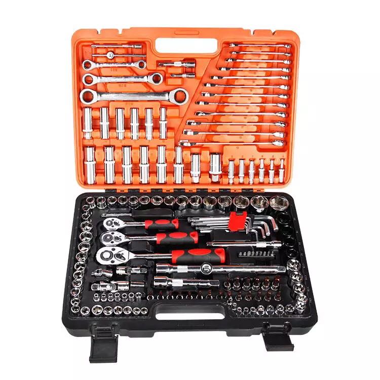多功能150件套组合工具套筒扳手套装汽修汽保工具车载修理工具