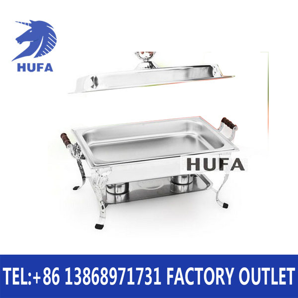 Hotel supplies single grid square buffet stove buffet stove insulated tableware Buffay stove thumbnail