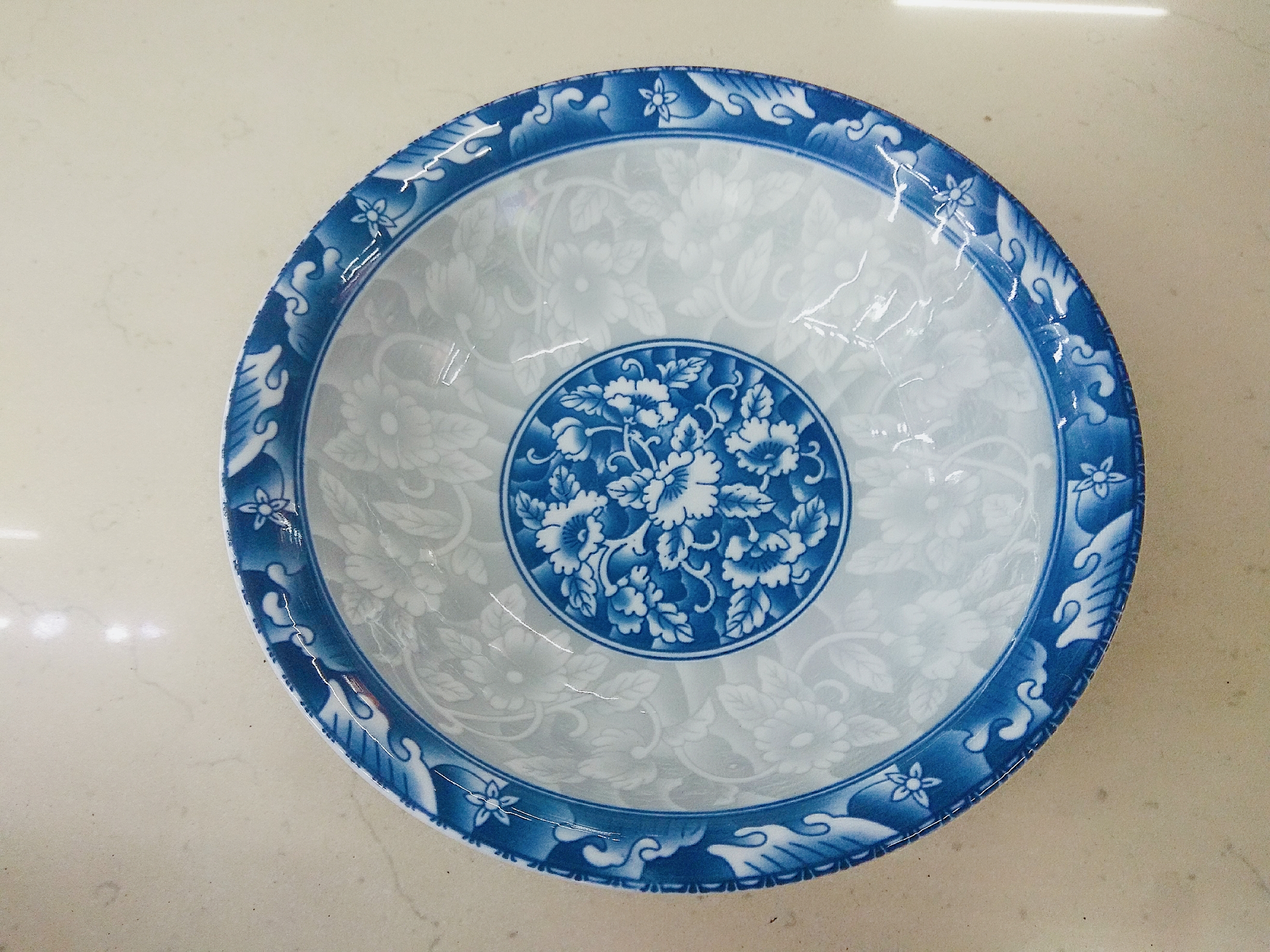 4.5-5-6-7-8-9 inch blue and white porcelain bowl, edge guard bowl, reverse mouth bowl, fish plate Specification image