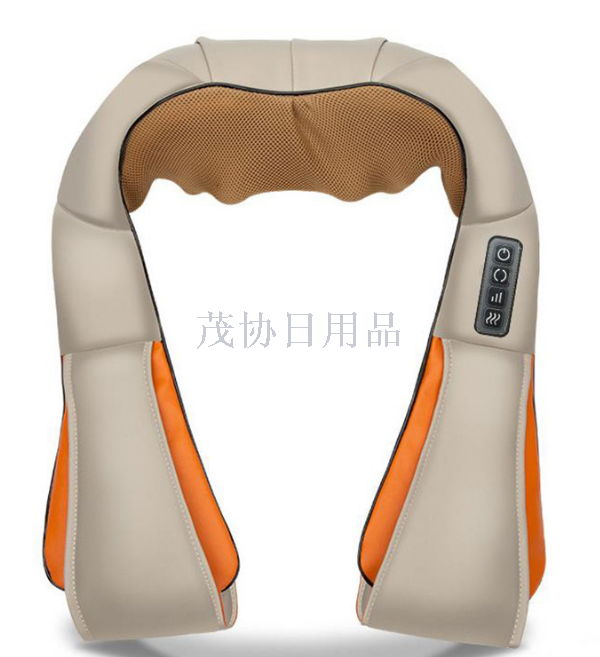 4-button heating, kneading and massaging shawl, vertebrae massager, shoulder, waist, neck and shoulder massage massager