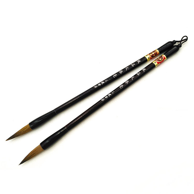 Factory direct sales of Sanjian Wolf-hair brushes for regular script, clerical script, running script and traditional Chinese painting, suitable for students Application Scenario
