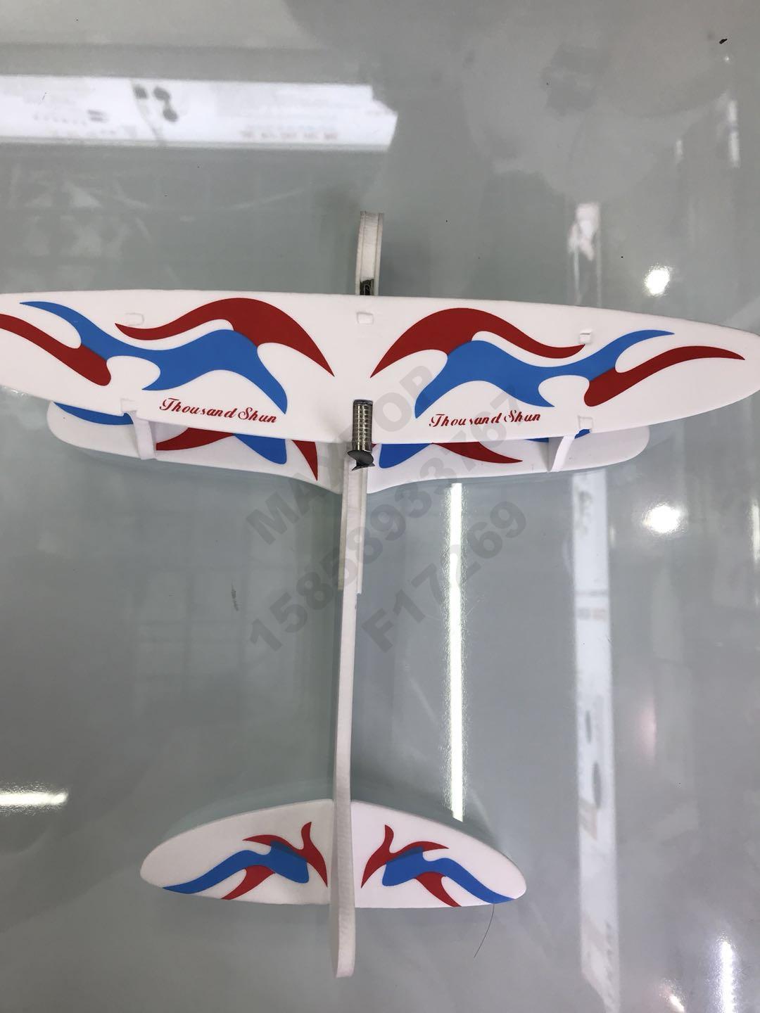 新款儿童电动飞机模型 固定双翼泡沫手抛航空模型 批发热卖