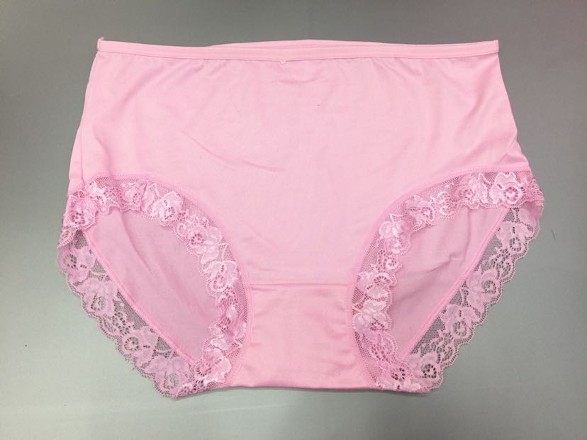 Export Africa Middle East Women's Underwear Milk Silk Fabric Lace Women's Briefs Mommy Briefs Application Scenario