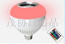 12W wireless smart Bluetooth music colorful plus white LED bulb