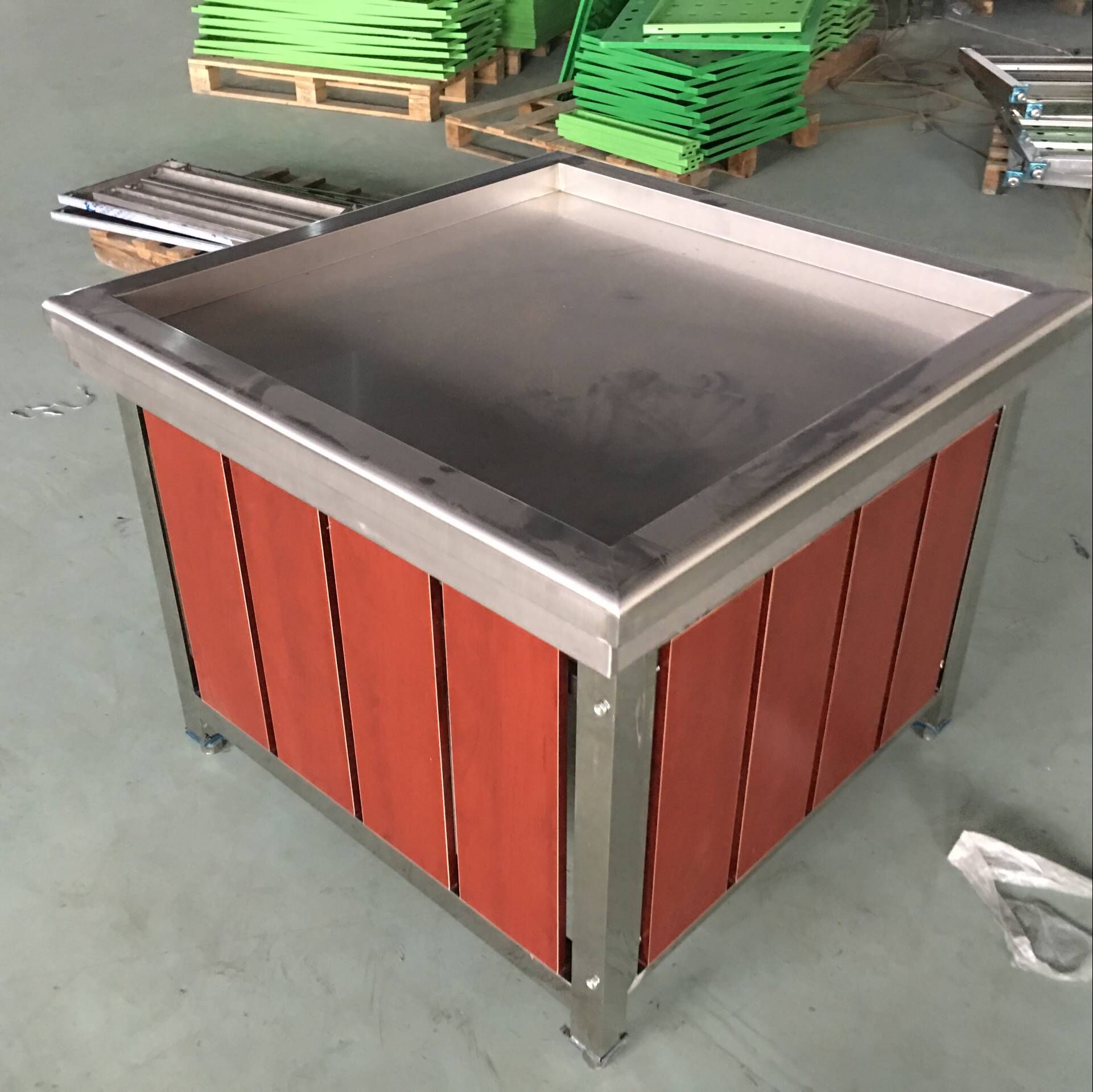 Stainless steel vegetable rack stacking head multi-grain rack stacking head promotional stacking head details Picture