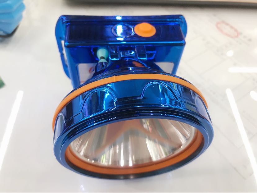 New model 906 electroplated three-speed 100W lithium battery strong bald light Specification image