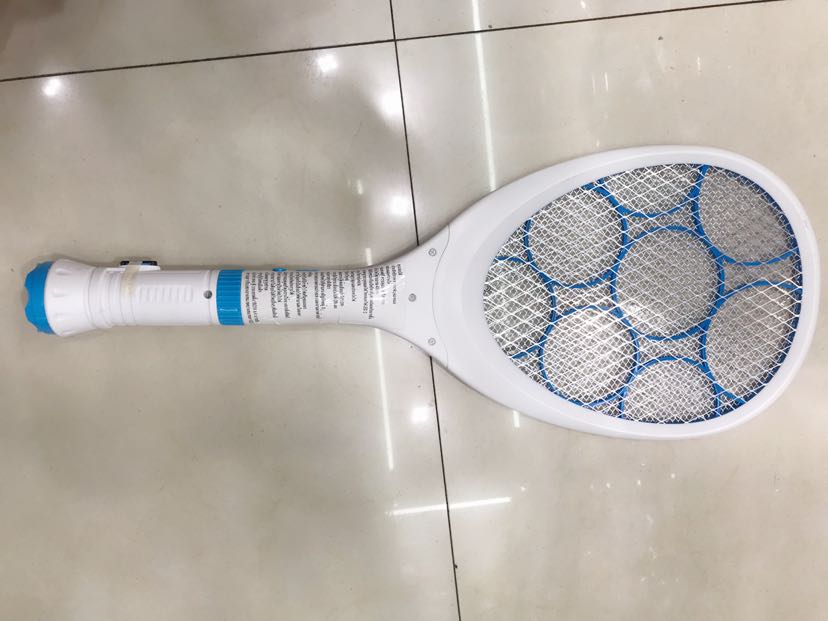 New model 2301 flashlight rechargeable mosquito swatter