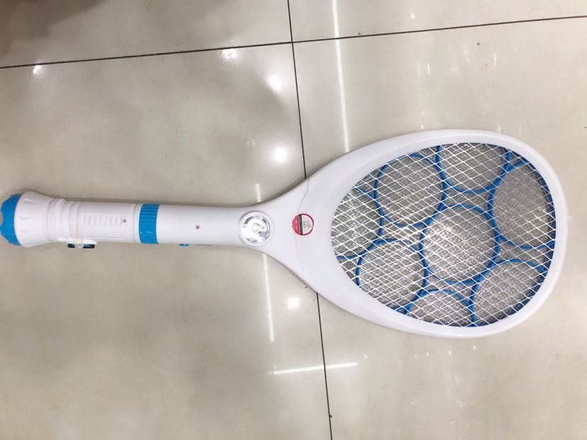 New model 2301 flashlight rechargeable mosquito swatter Specification image