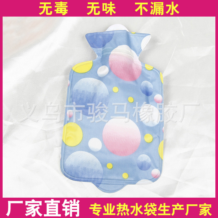 Manufacturer direct wholesale water injection cloth M PVC warm hand treasure hot water warm water bag warm hand treasure