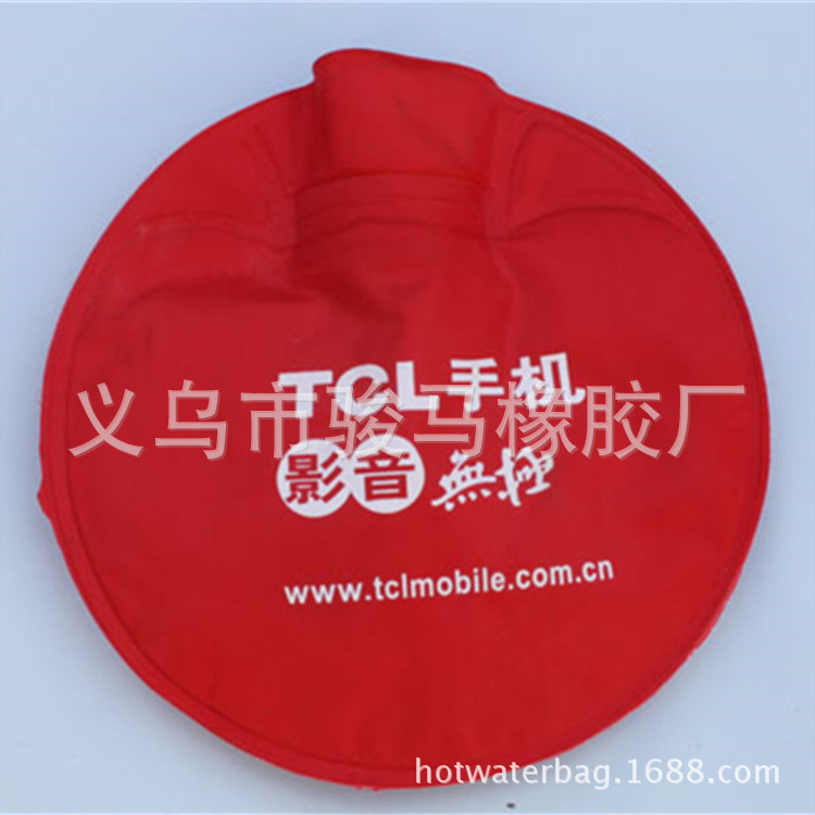 [Manufacturer] Customized circular printed printing LOGO hot water bag, printing advertising practical gifts