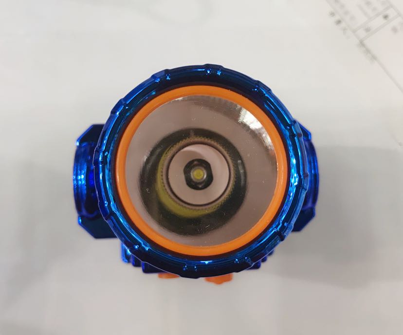 New type of electroplated 998LED lithium battery strong bald light Specification image