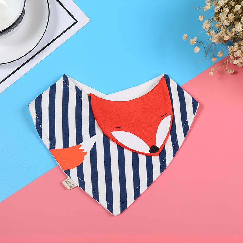 Wholesale of new spring bestsellers, snap wipes, cartoon animal three-dimensional triangular wipes from the manufacturer Specification image