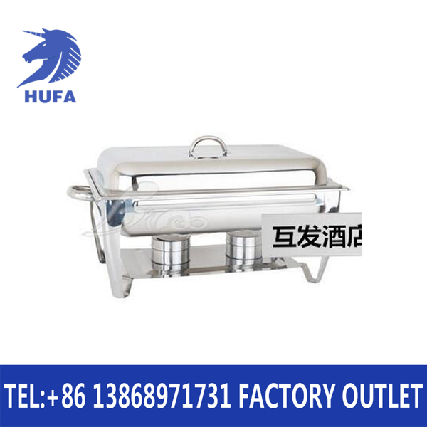 Hotel supplies buffet stove Buffay stove corner foot all-steel buffet stove insulated tableware