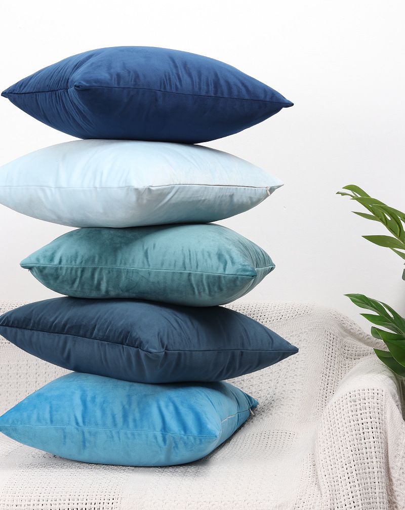 Pure pigment, velvet and high-end fabric for home sofas, car and hotel supplies, throw pillows, cushions and pillowcases