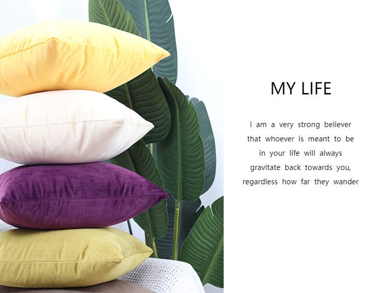 Pure pigment, velvet and high-end fabric for home sofas, car and hotel supplies, throw pillows, cushions and pillowcases details Picture