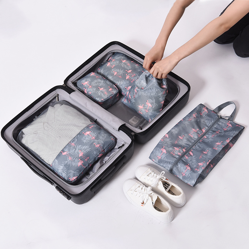Travel clothing storage bag, waterproof organizing bag, inner garment bag, suitcase five-piece set
