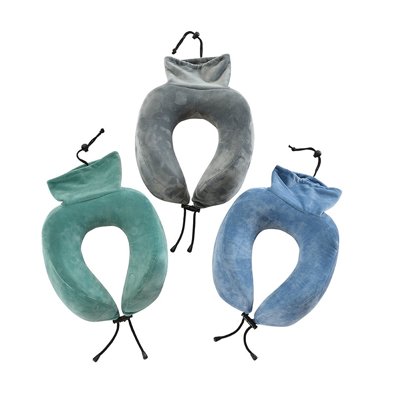 Memory cotton U-shaped pillow Slow rebound multi-functional neck pillow can be customized neck pillow full figure