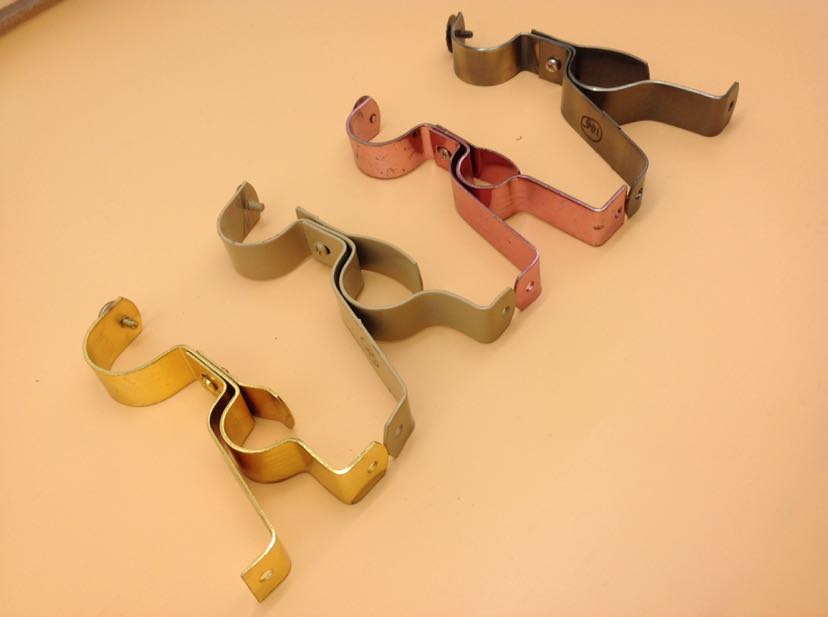 Shuzan aluminum alloy curtain rod bracket Extended double-bracket window screen accessory Outdoor camouflage net compatible version Application Scenario