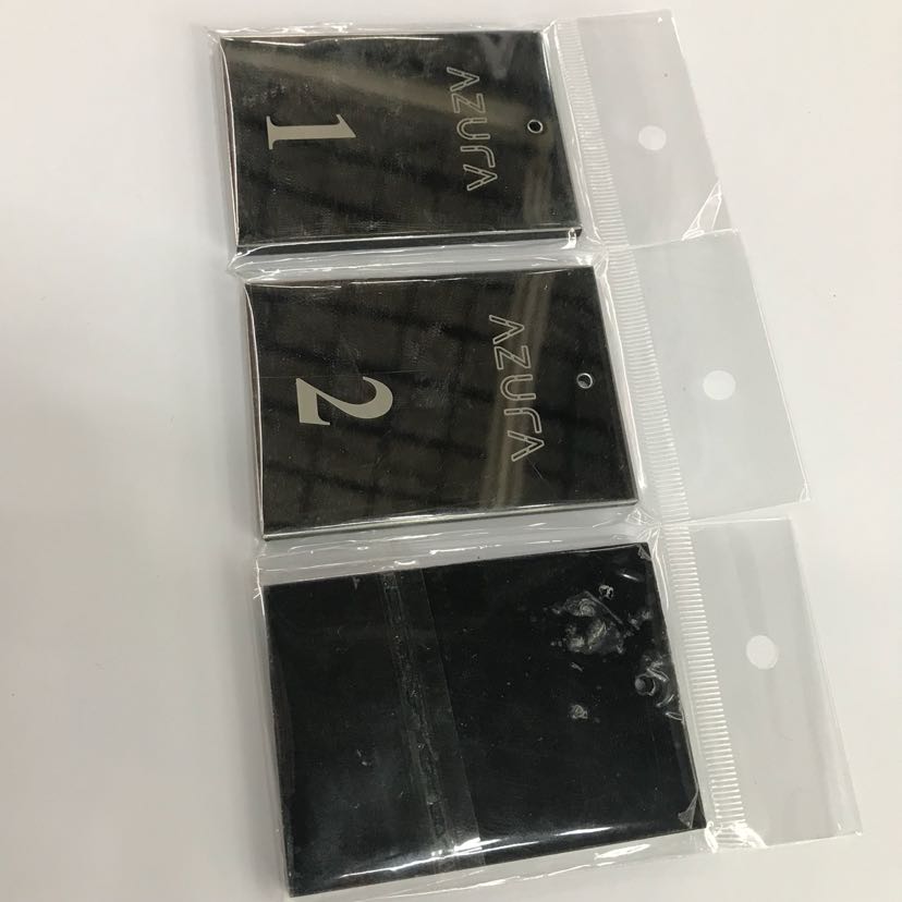 Stainless steel nameplate table details Picture