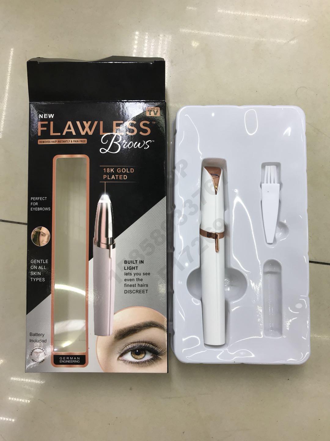 TV hit lipstick electric eyebrow trimmer flawless brows Factory direct sale details Picture