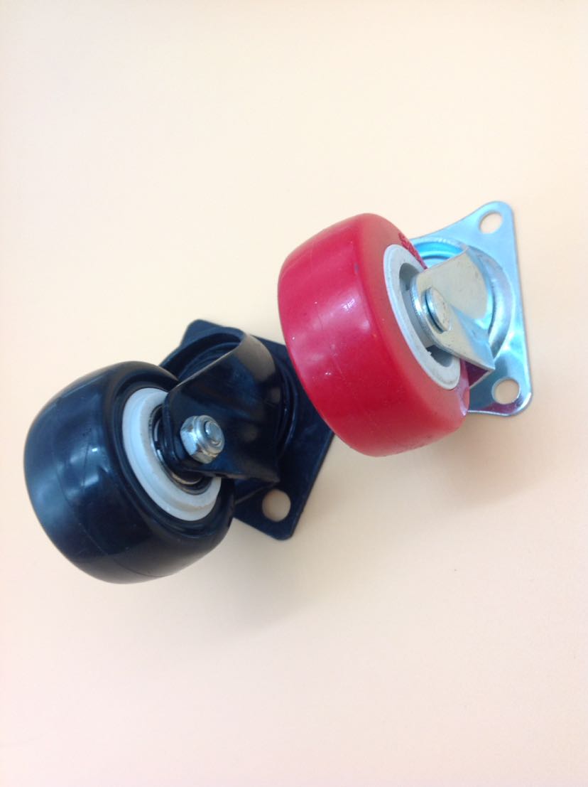 舒赞 铝线条阳光房专用pp轮脚轮实心耐磨高承重万向轮工业推车脚轮配件