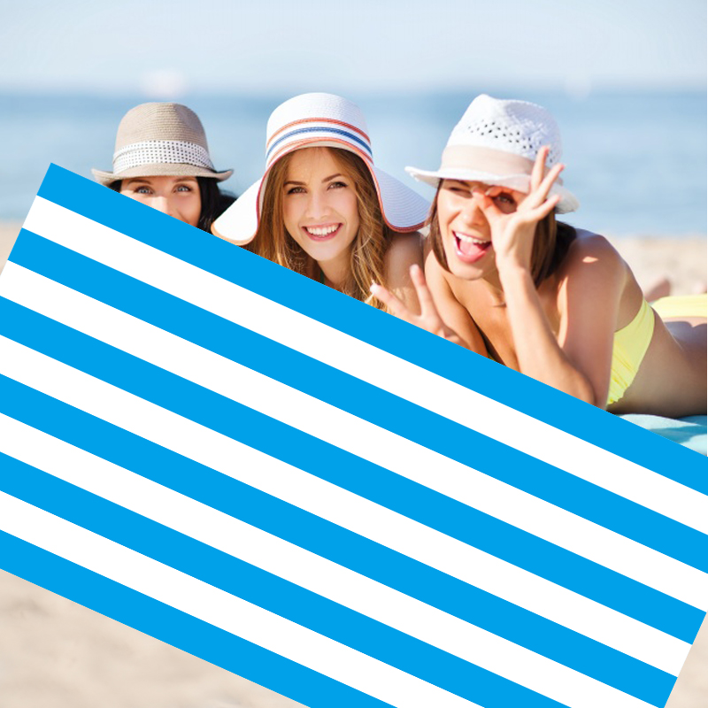 超细纤维海滩巾健身旅游多功能可定制详情图3