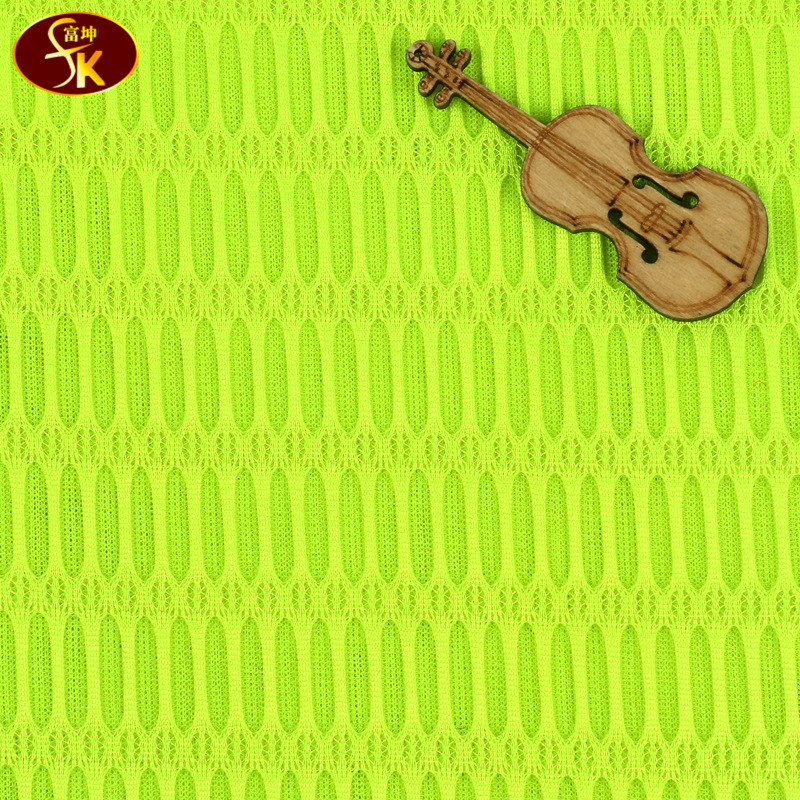 The factory supplies sandwich mesh fabric, eco-friendly round hole mesh fabric, luggage mesh, small hole shoe material mesh fabric and warp knitted fabric in stock Specification image