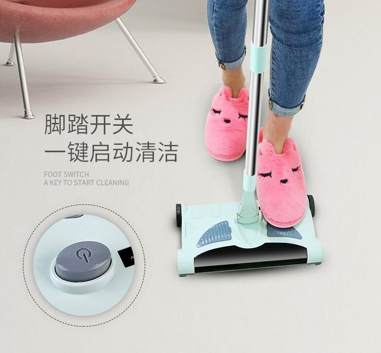 2合1扫地机无线手推扫地机家用电动拖地机吸尘器充电扫地机电动产品图