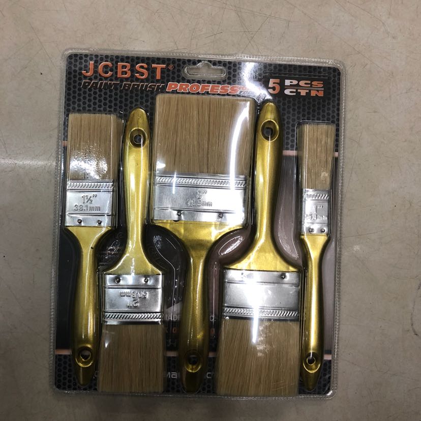 5 in 1 set paint brush, easy to apply thumbnail