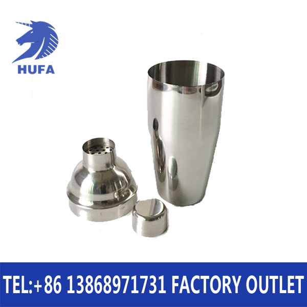 Stainless steel Cocktail Shaker Set 550ML Cocktail shaker set 7 pieces Shaker cup Sample LOGO can be customized details Picture