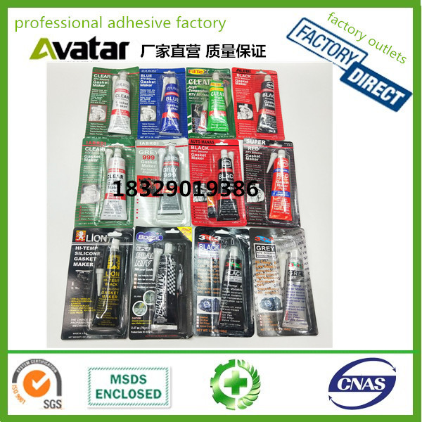 Source factory direct automotive sealant Silicone sealant Engine engine transmission sealant suction card automotive sealant