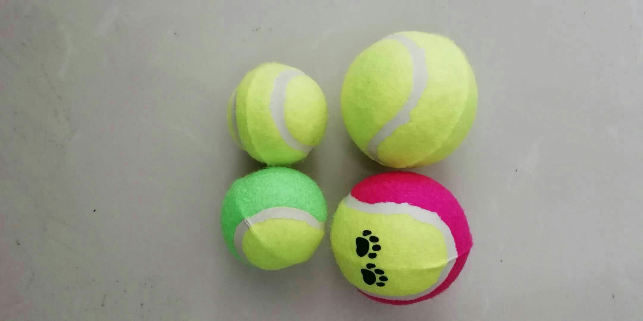 Tennis pet ball toy ball 2.5 inches, welcome to order! thumbnail