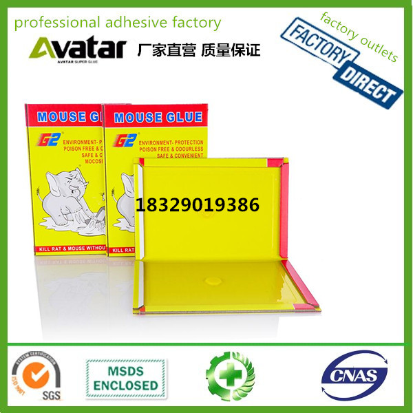 源头厂家直销G2 Yellow card Rat Glue Board Mouse Glue Trap 老鼠板